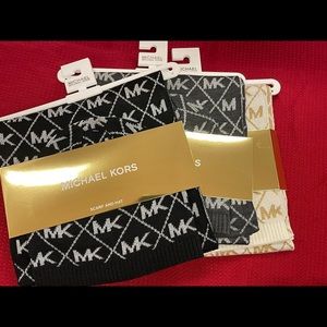 Michael Kors Hat and Scarf Set